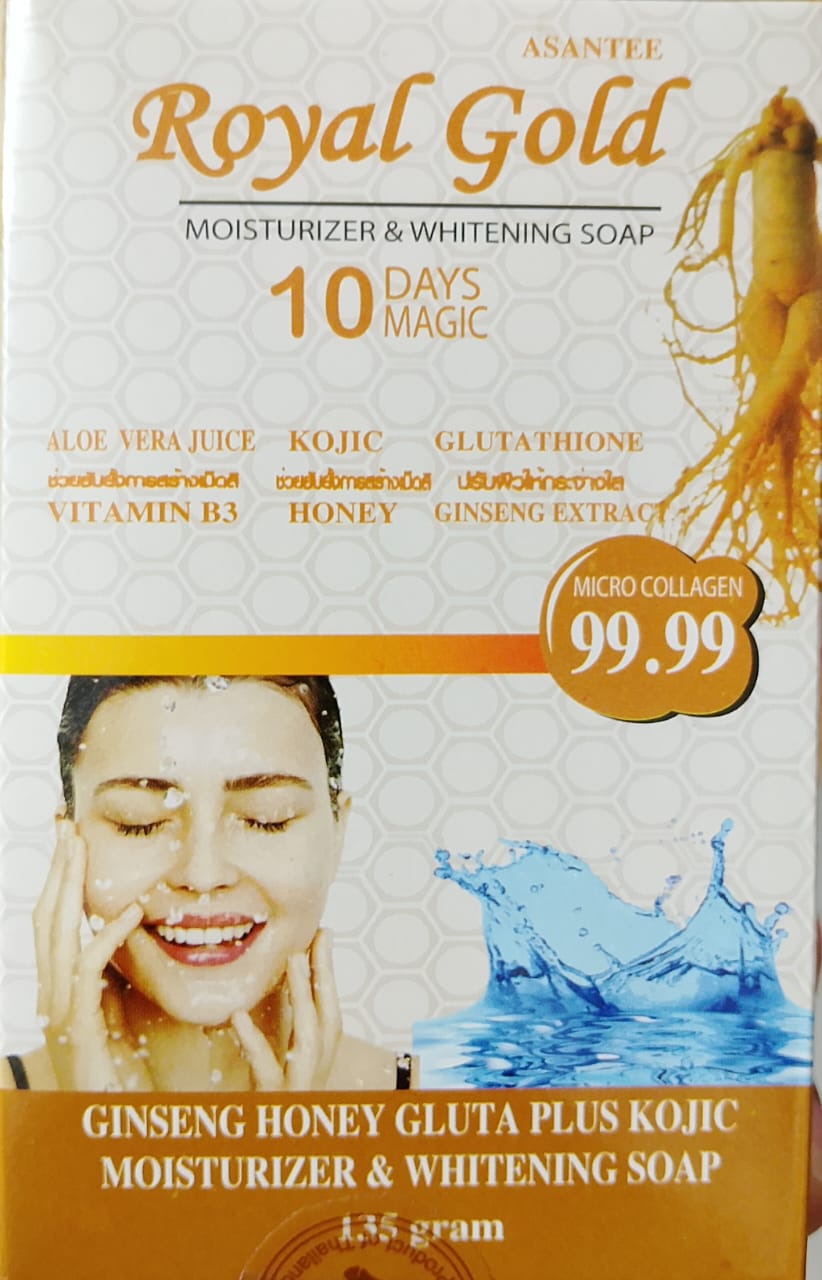 Royal Gold Soap | Moisturizer & Whitening Soap