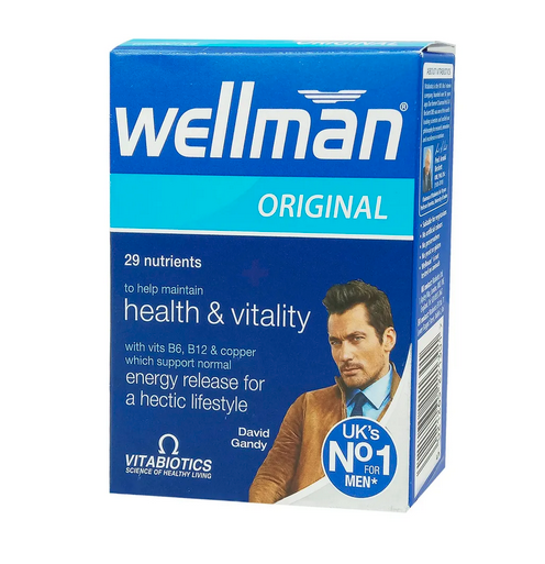 Wellman® Original  | Vitamins For Men | 30 Tablets