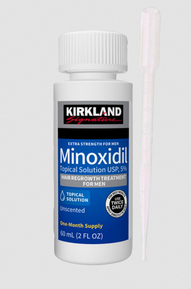 Kirkland Minoxidil 5% | Topical Solution | Hair and Beard Growth Treatment
