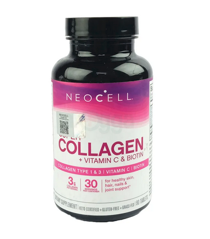 Neocell Super Collagen + Vitamin C & Biotin (90 Tablets)