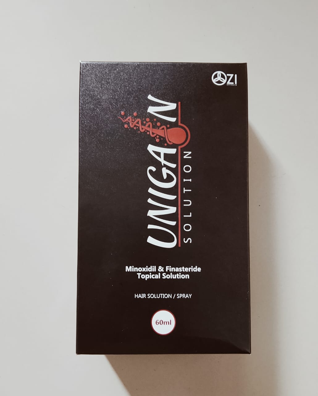 Unigain Solution | Minoxidil & Finasteride Topical Solution (60 ml)
